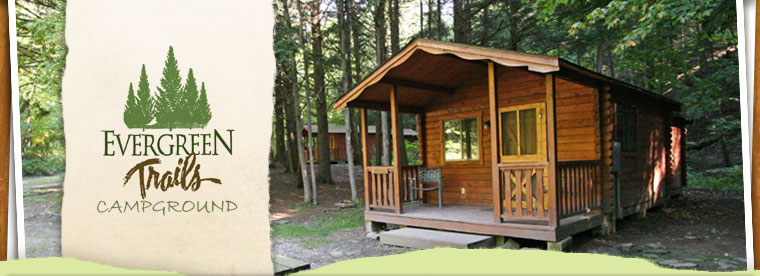 New York State Campground - NY Log Cabins